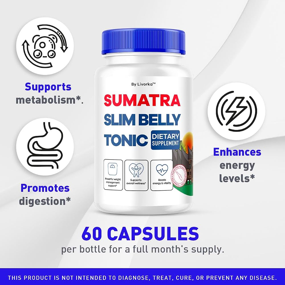 LIVORKA Sumatra Slim Belly Tonic - 60 Capsules - image 2