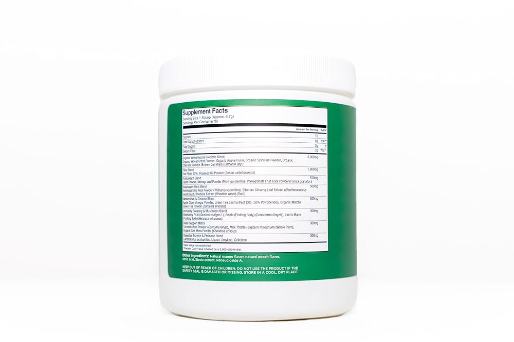 Boujee Hippie GRL Greens Dietary Fibre - 7 Ounce - image 3