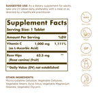 Solgar Vitamin C 1000 mg with Rose Hips - 100 Tablets - image 2