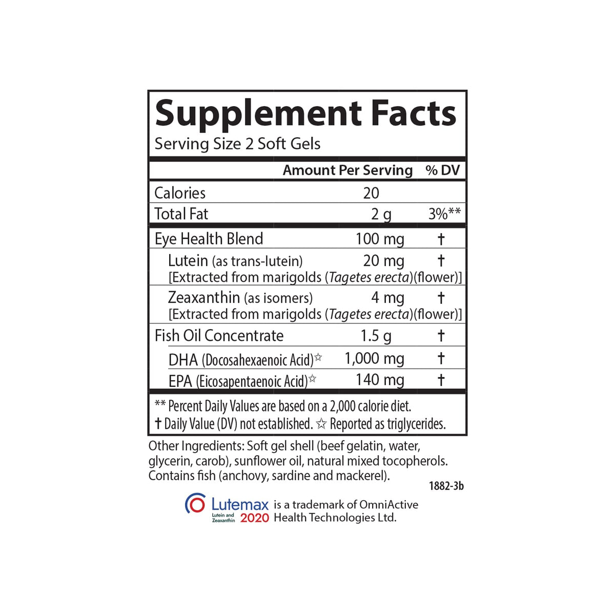 Carlson Super DHA Plus Lutein 1000 mg - 120 Softgels - image 4
