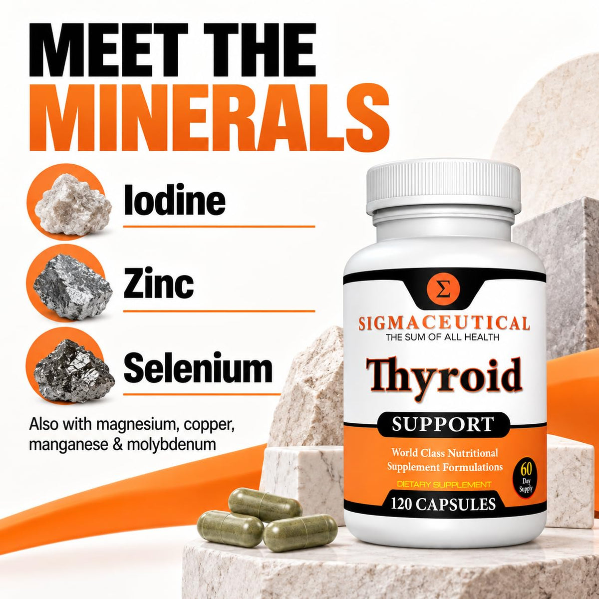 Sigmaceutical Thyroid Wellness Blend with Zinc, Selenium & Iodine - image 3