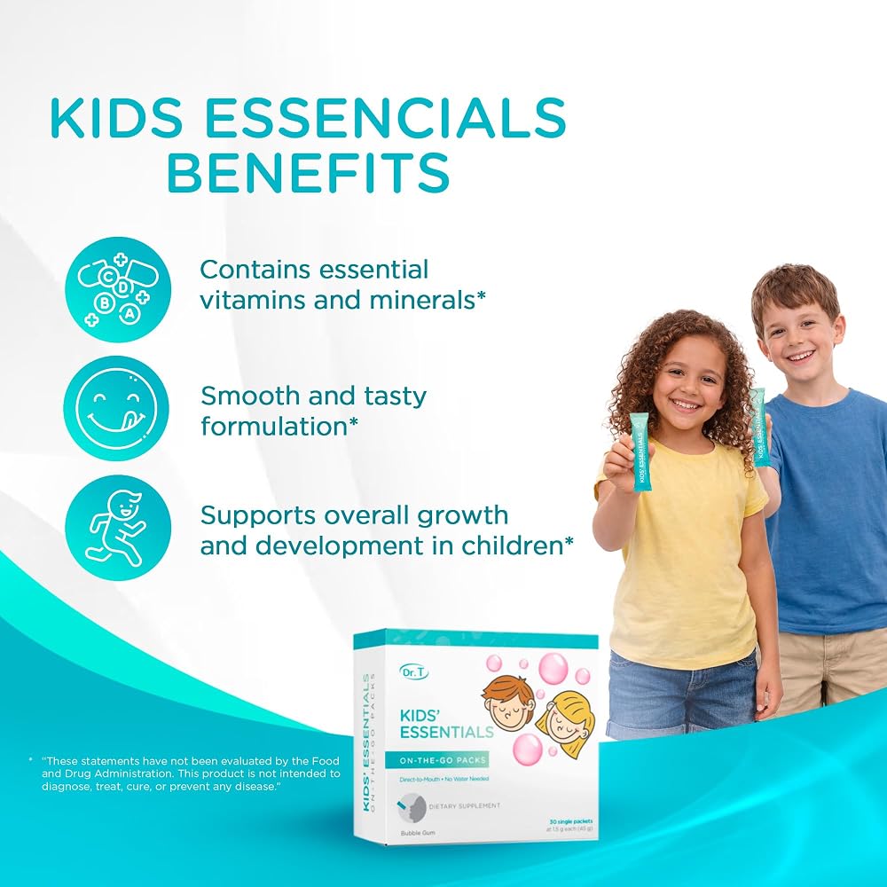 Dr. T On-The-Go Packs Direct-to-Mouth Powder - 30 Convenient