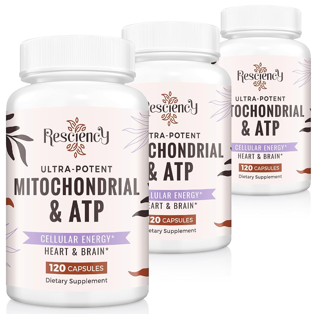 Resciency 2326 MG Mitochondrial Supplements with ATP