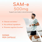 Clear Formulas SAMe 500mg Supplement - 90 Capsules - image 3