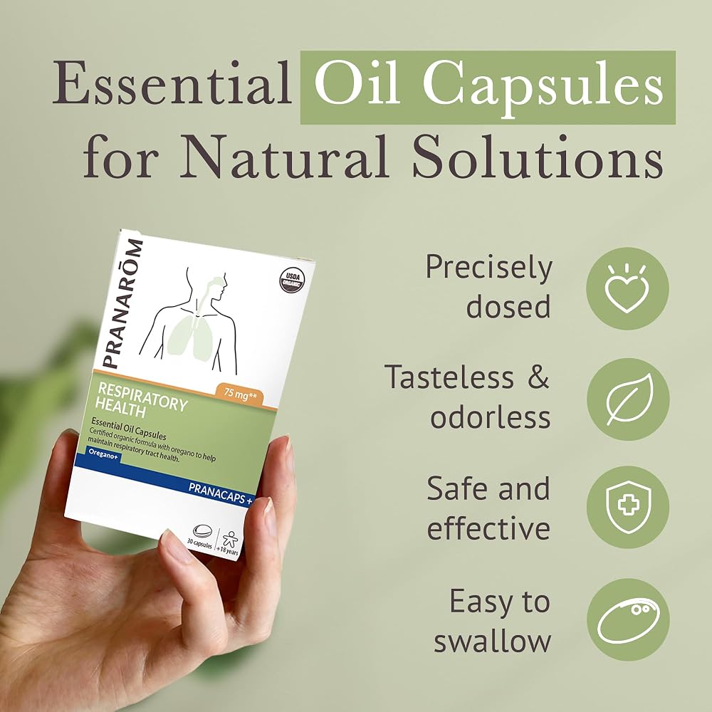 Pranarom Respiratory Health Pranacaps - 30 Capsules - image 5