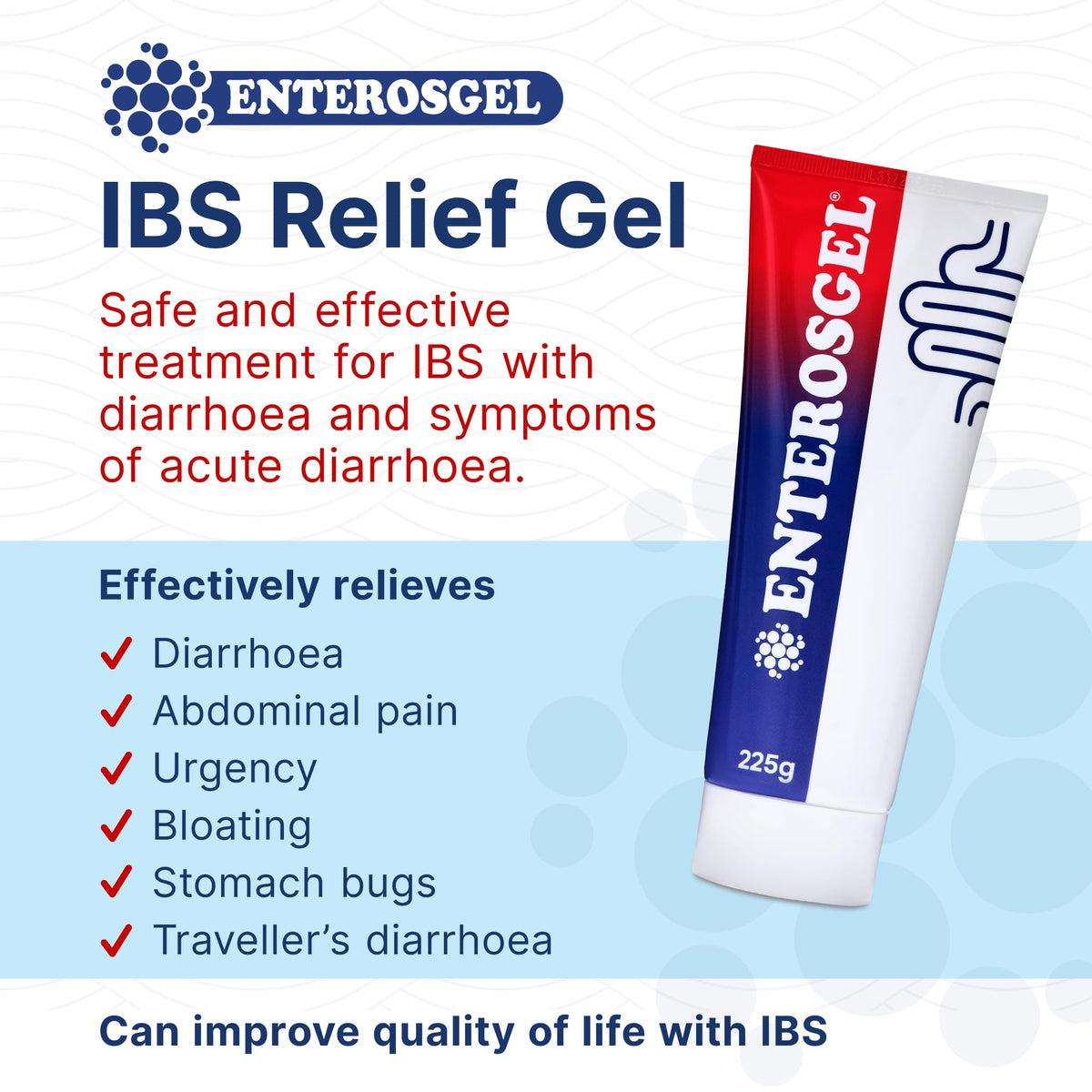 Enterosgel Toxin Binding Gel for Gut Cleansing - 2 x 225g - image 2