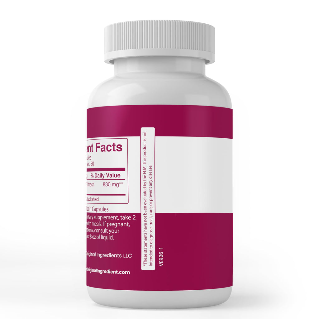 PURE ORIGINAL INGREDIENTS Schisandra Extract - 100 Capsules - image 2