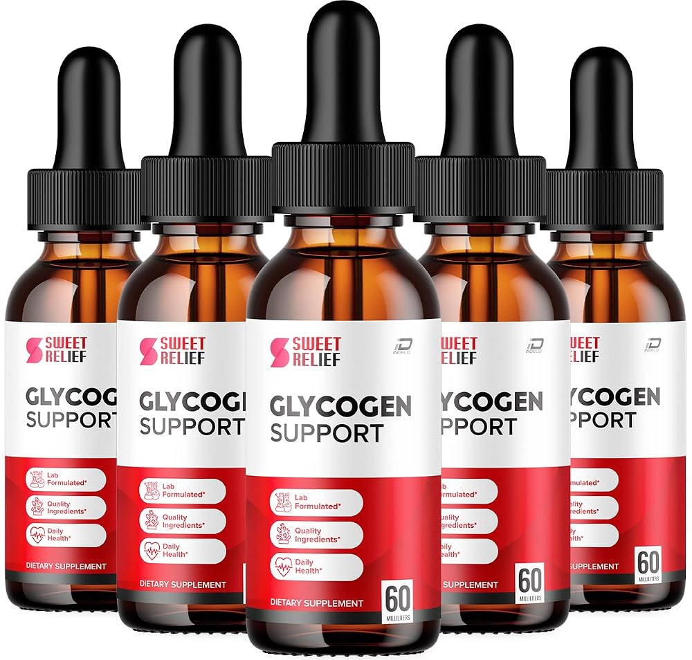 Indelo Sweet Relief Glycogen Support Drops - 5 Pack