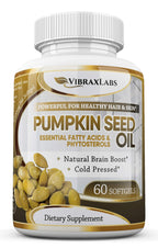 vibraxlabs Pumpkin Seed Oil - 100% Cold Pressed Pure 1000mg - image 7
