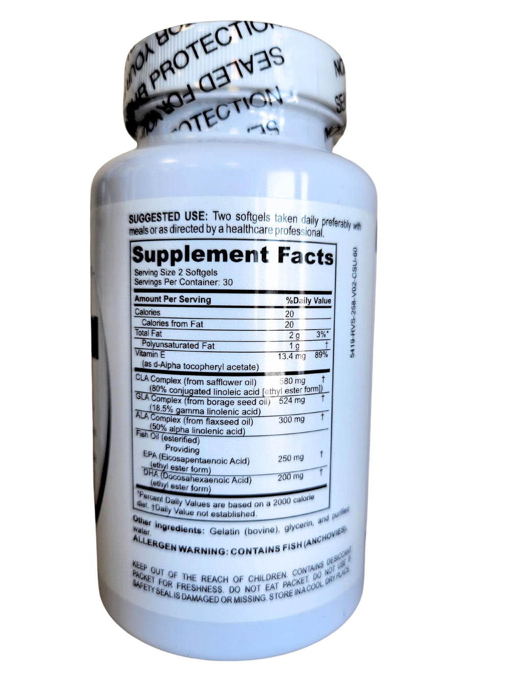Pride Nutrition Premium EFA Omega 3-6-9 Supplement - Softgels - image 2