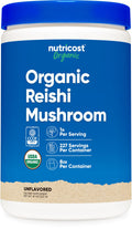 Nutricost Organic Reishi Mushroom Powder - 8 oz