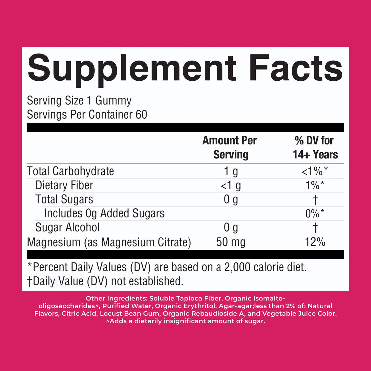 MaryRuth's Magnesium Calm Gummies 50mg - 60 Gummies - image 10