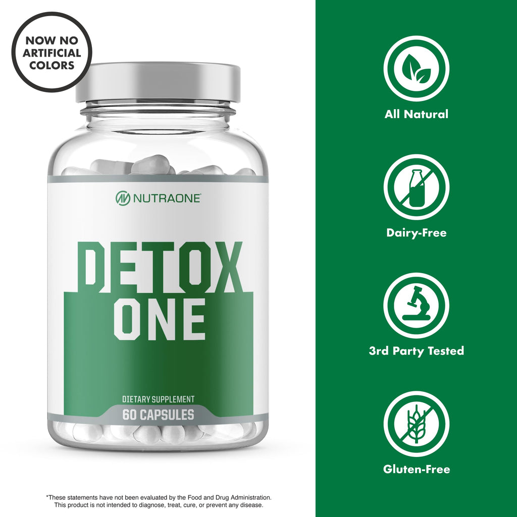 NutraOne DetoxOne 30​ Day Extra Strength Detox Cleanse Supports - image 4