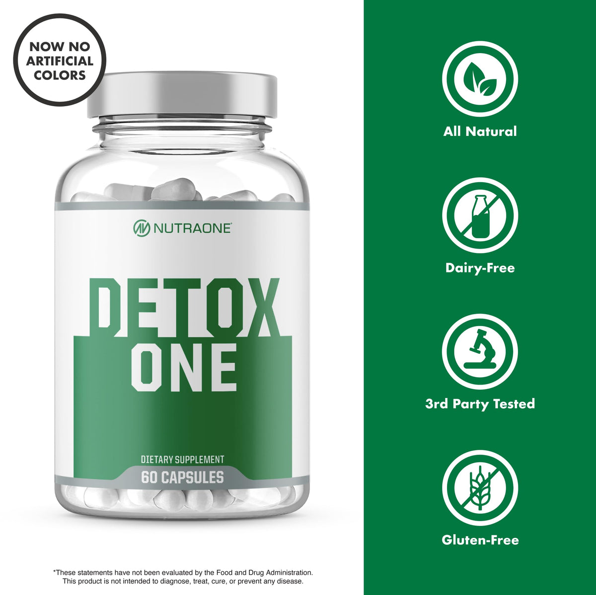 NutraOne DetoxOne 30​ Day Extra Strength Detox Cleanse Supports - image 4