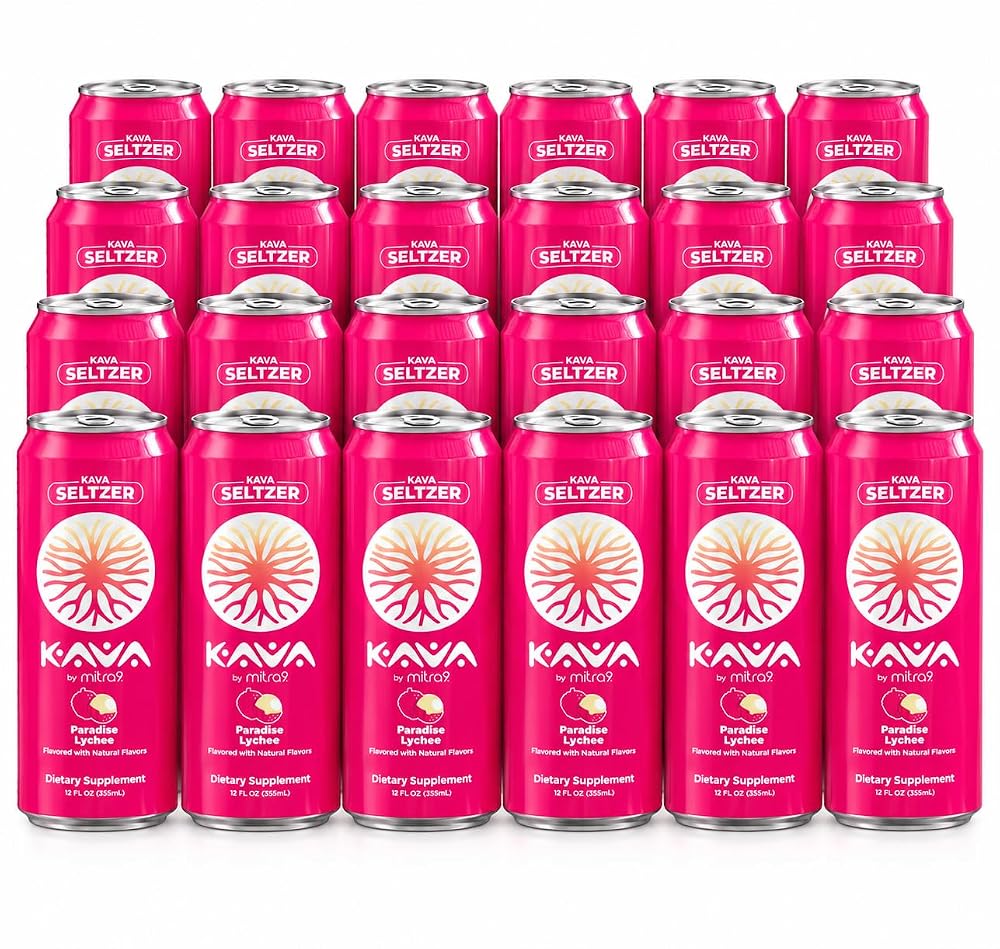 Mitra9 MITRA-9 Botanical Beverages - Paradise Lychee Sparkling Kava