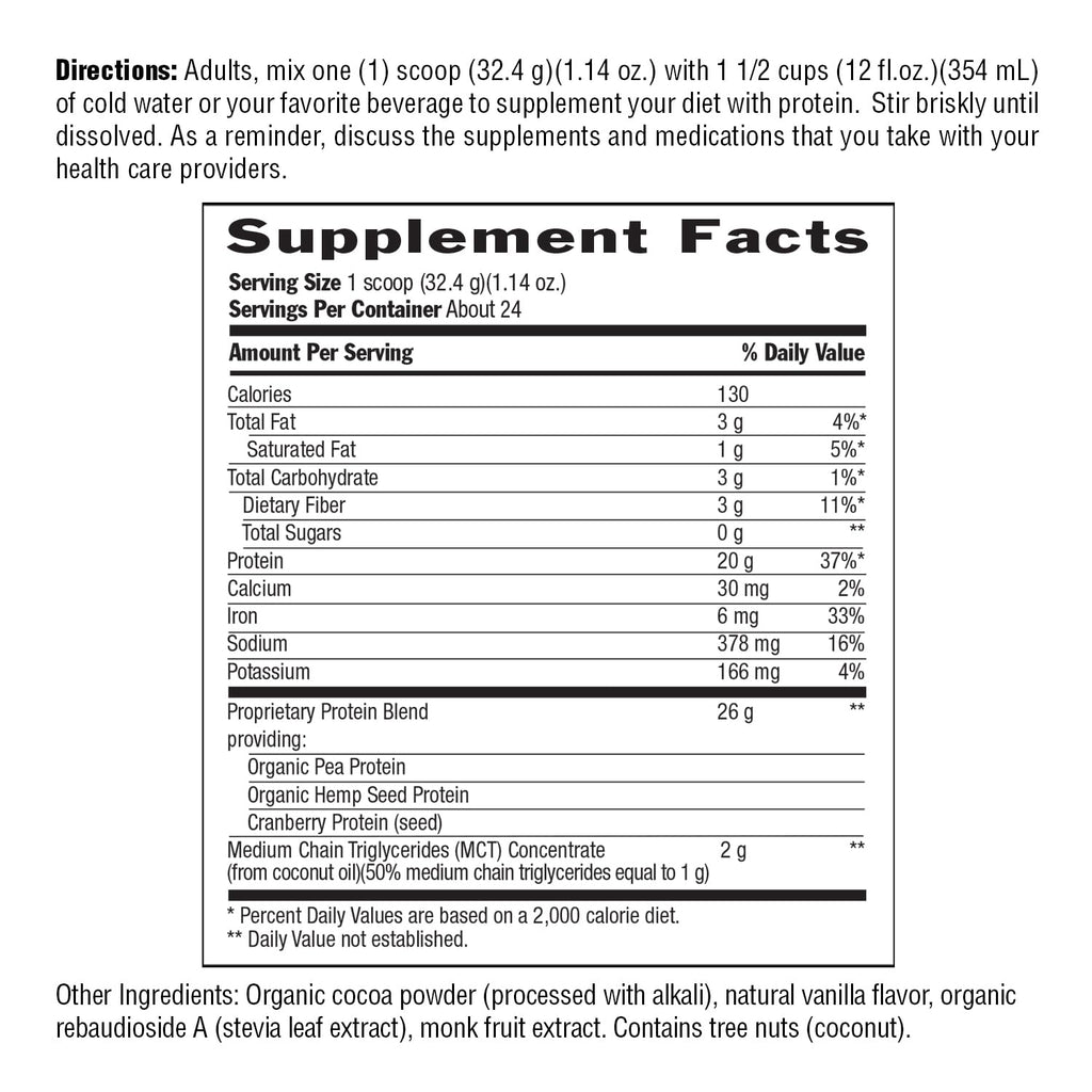 Biochem, Vegan Protein Powder, 20g of Plant-Based Protein to Support