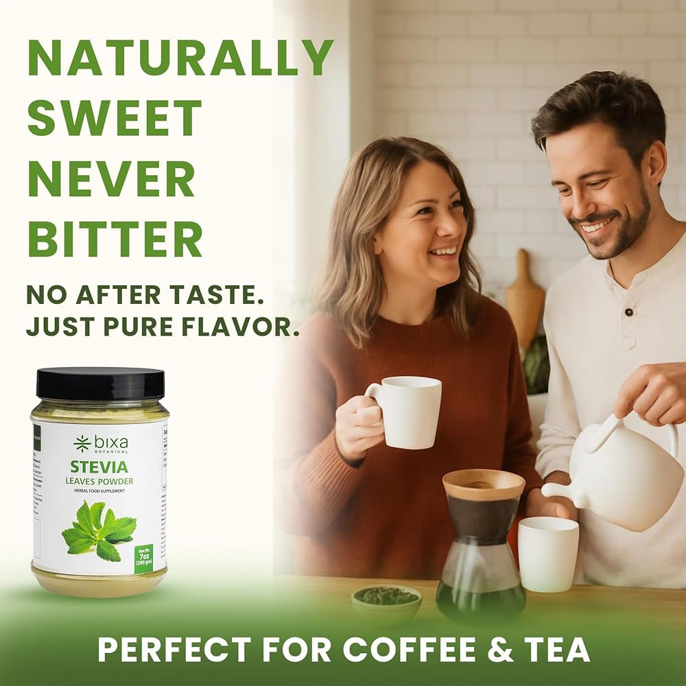 bixa BOTANICAL Stevia Leaf Powder - 200 Grams - image 2