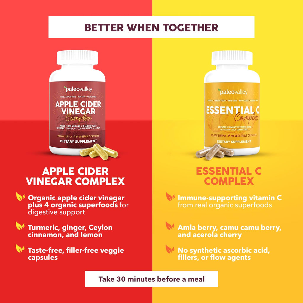Paleovalley Apple Cider Vinegar Complex Capsules - 84 Count - image 6