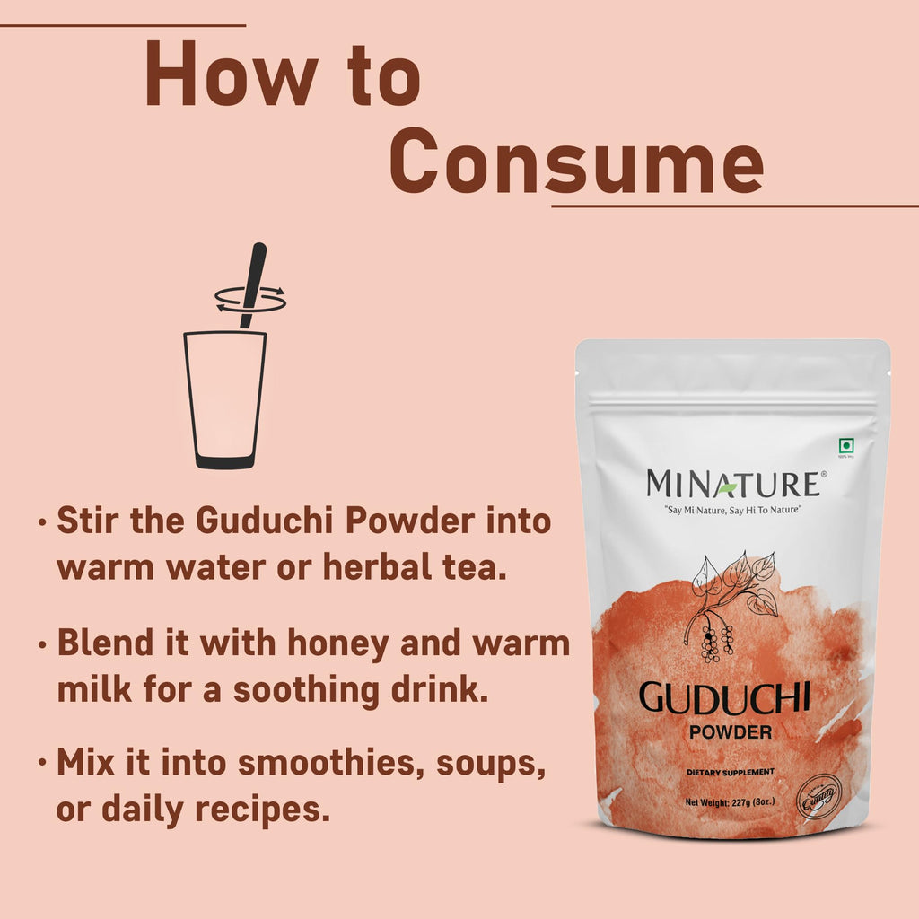 minature Guduchi Powder Immune Support - 227g - image 4