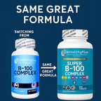 LIQUIDPACKPRO Super B-100 Complex Vitamin B Tablets - 100 Count - image 6