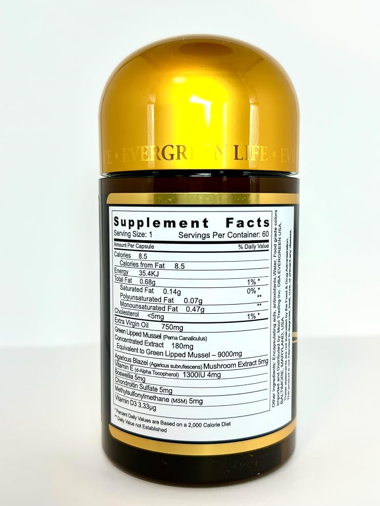 EverGreen Hyper Lipid 9000Plus Joint Health Supplement - 60 Softgels - image 3