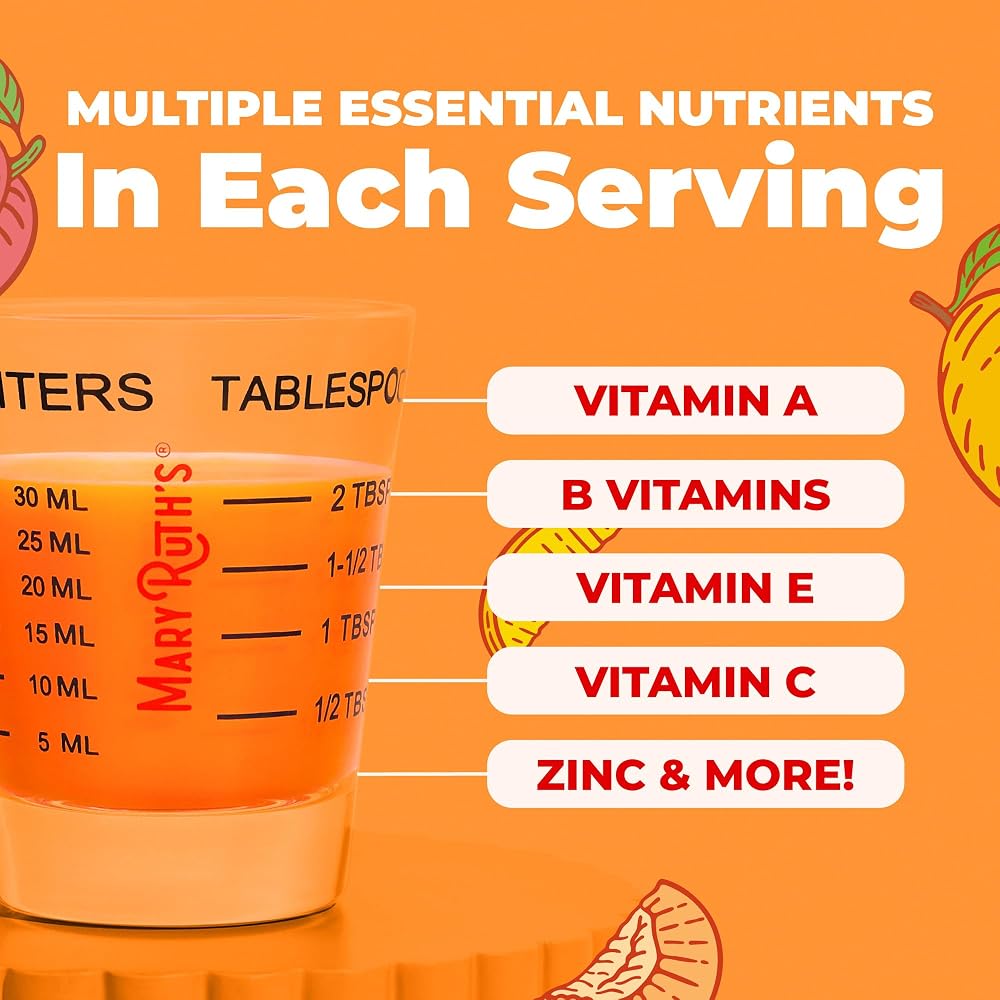 MARYRUTH'S Organics Liquid Multivitamin+Hair Growth