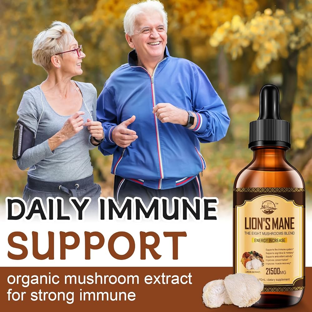 Nature's live Lions Mane Supplement