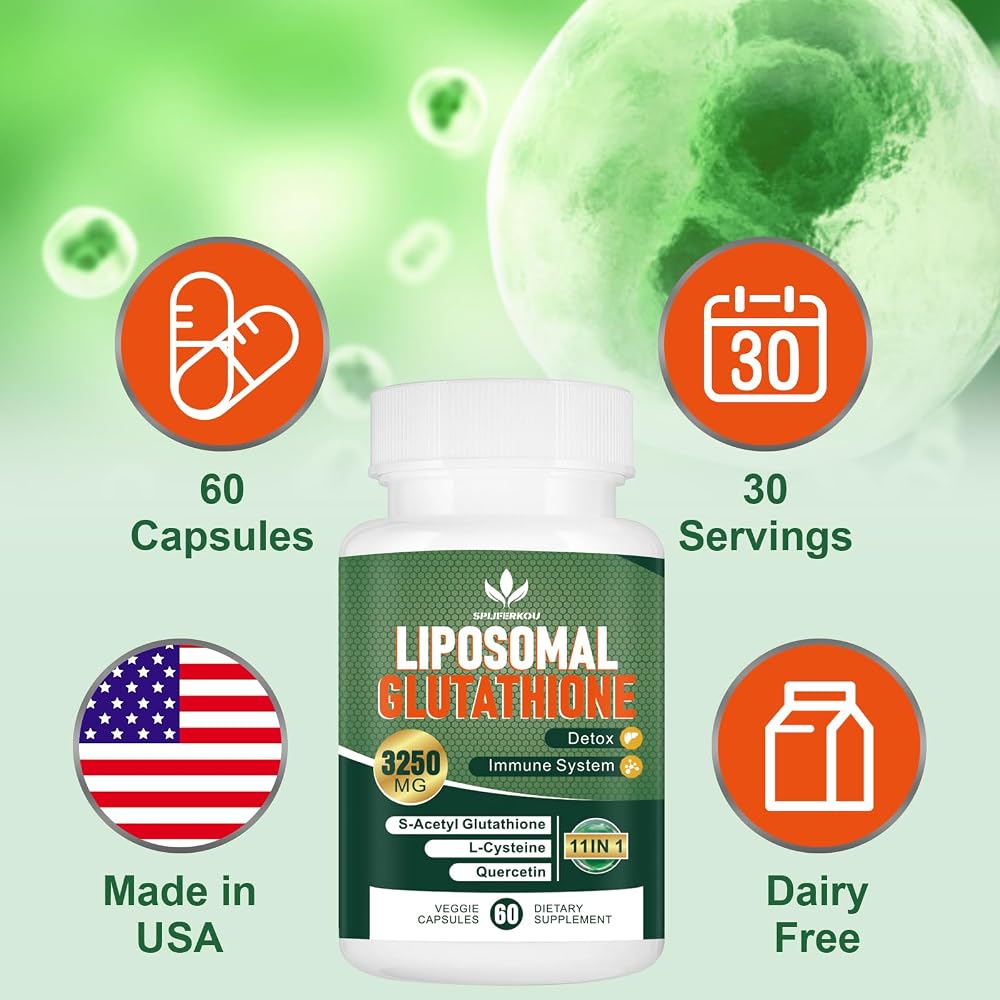 Spliferkou Liposomal Glutathione 3250 MG - 60 Capsules - image 6