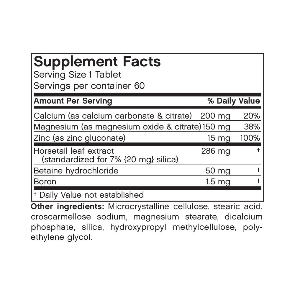 Futurebiotics Super Silica Complex - 60 Vegetarian Tablets - image 2