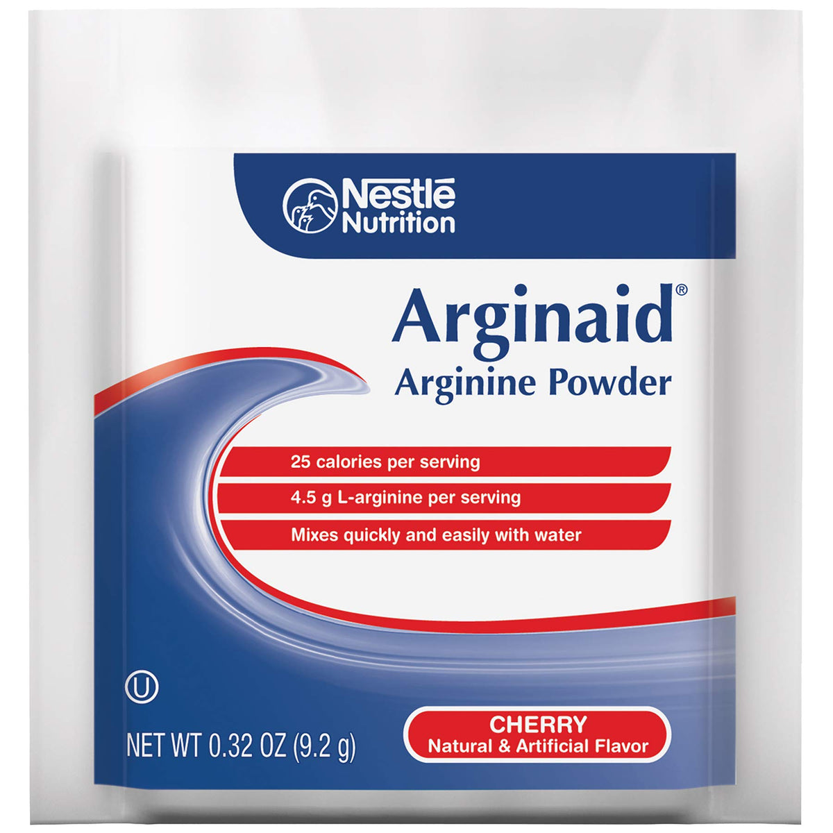 Nestle Arginaid Arginine Powder Drink Mix Cherry - 40 Packets - image 3