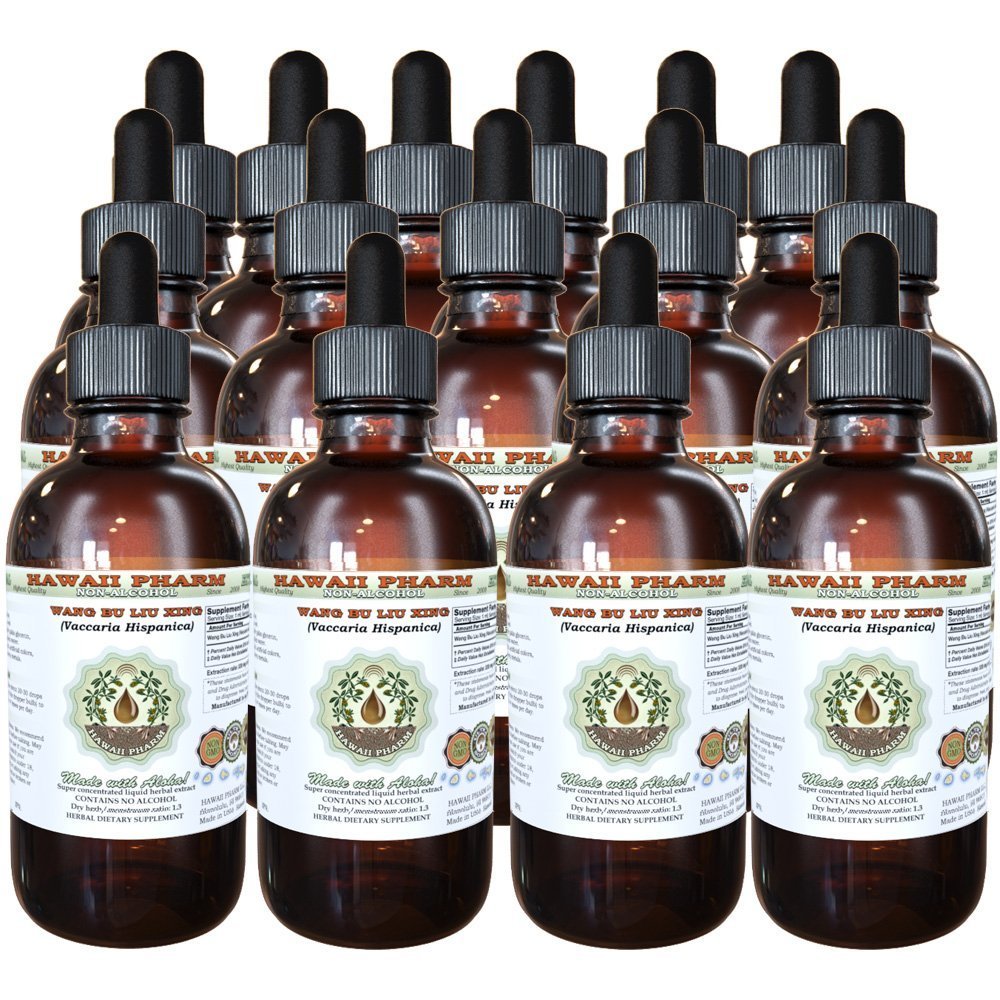 Hawaii Pharm Wang Bu Liu Xing (Vaccaria hispanica) Seed Alcohol-Free
