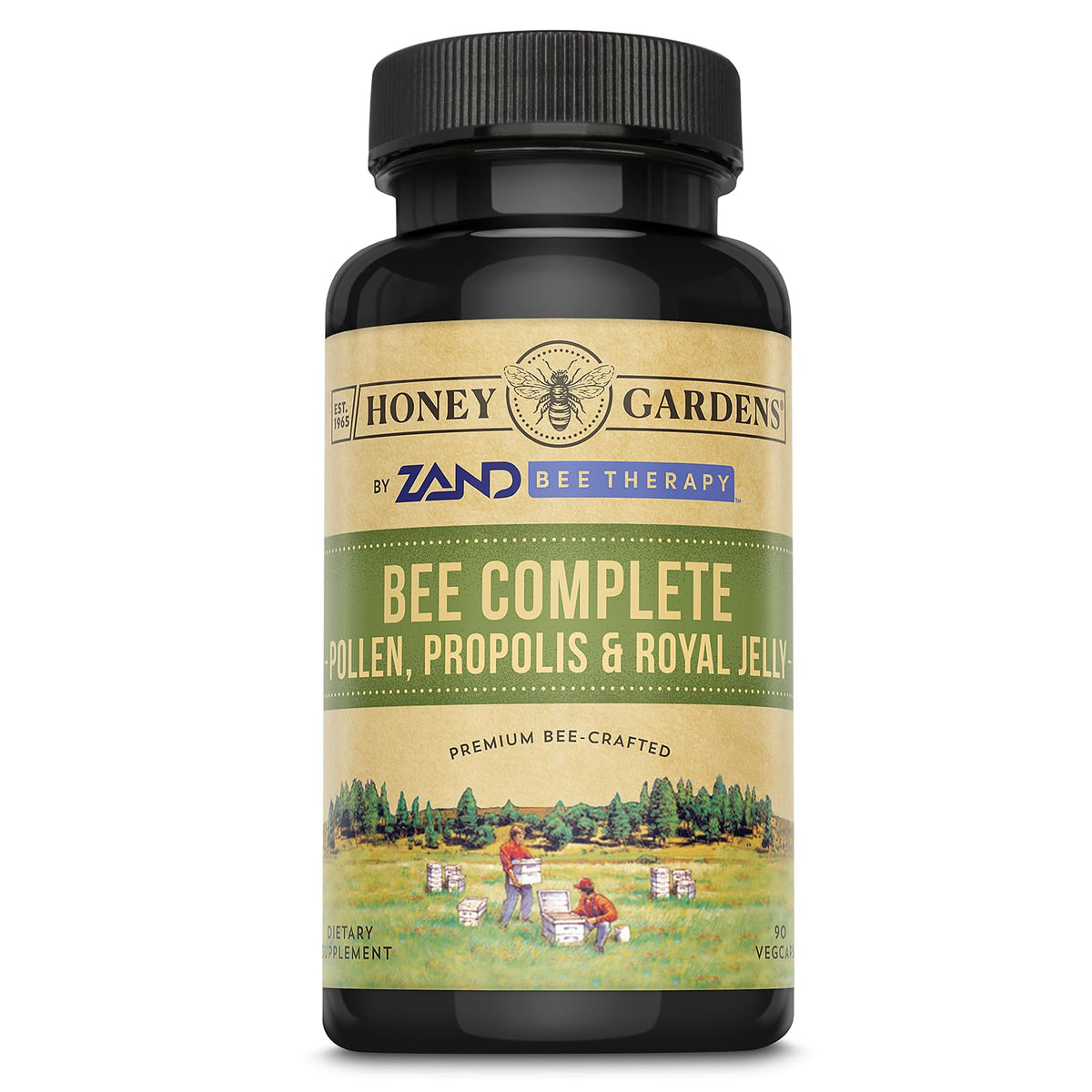 ZAND Honey Gardens Bee Complete - 90 Vegetarian Capsules