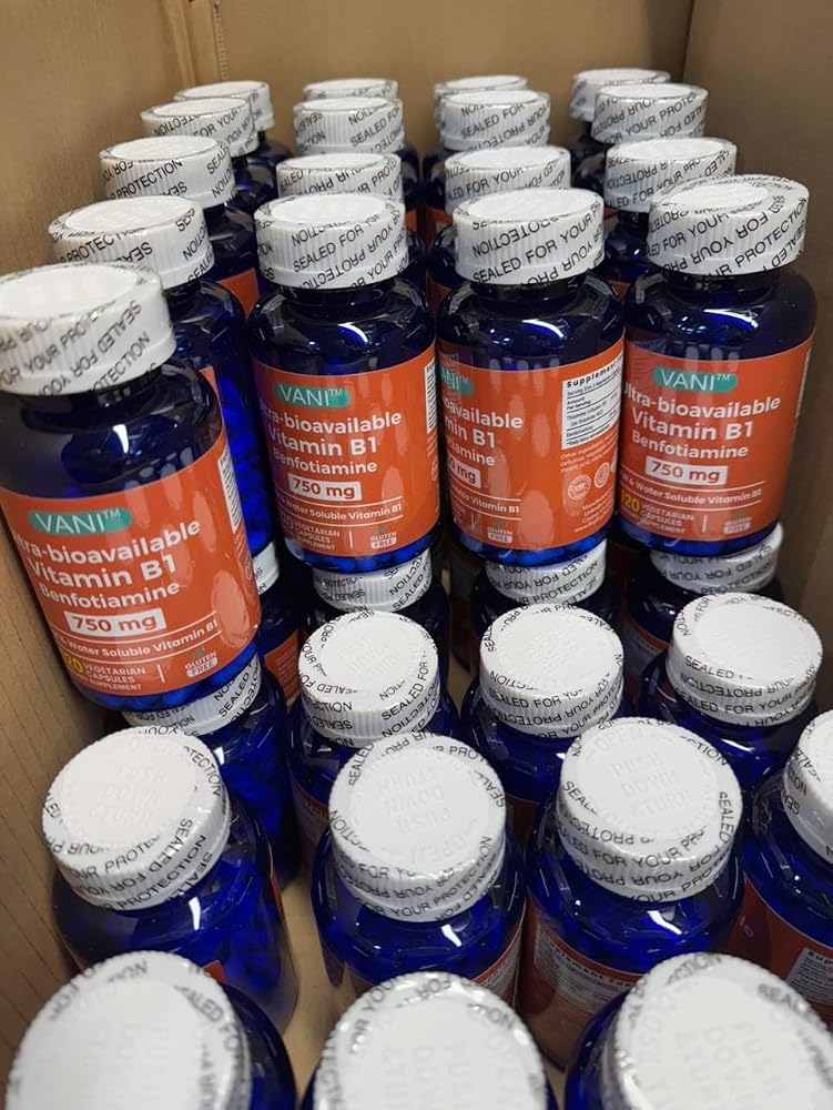 VANI Mega Benfotiamine 750mg with Vitamin B-1