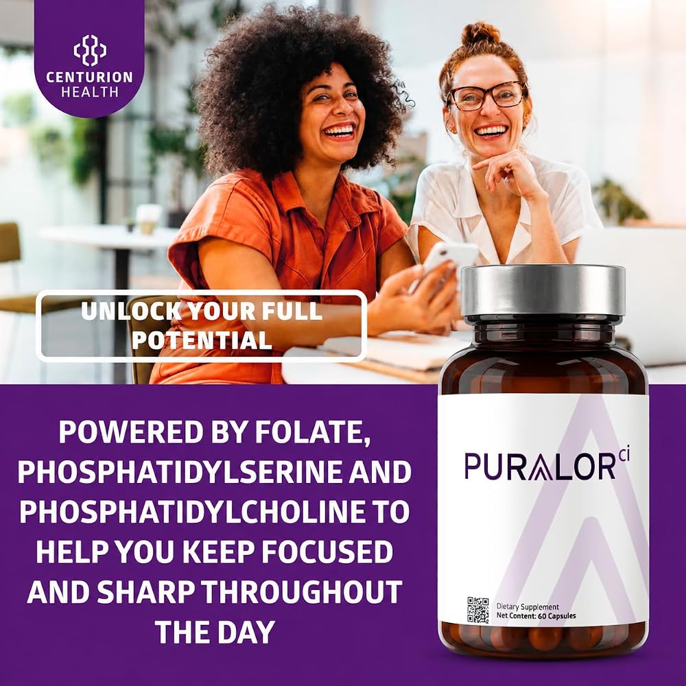 Centurion Puralor CI Brain Supplement for Memory and Focus - 60 Capsules - image 6