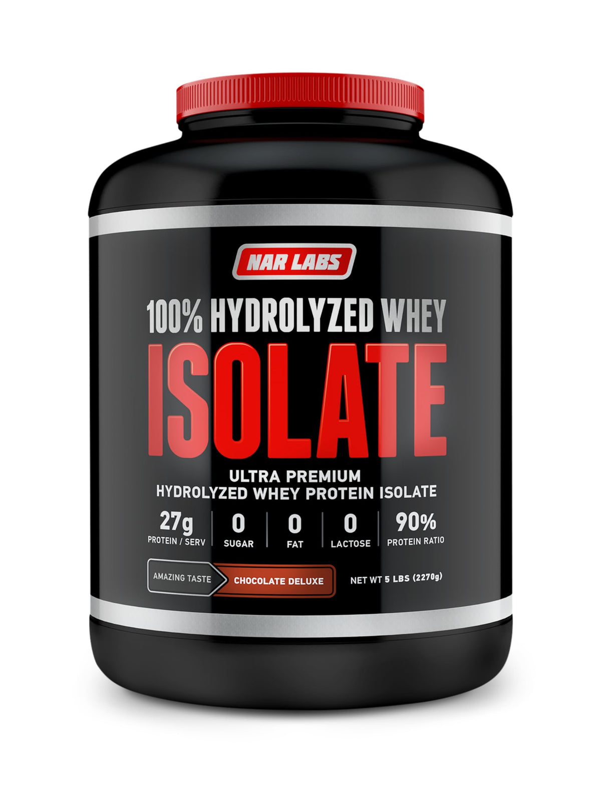 NAR LABS Hydrolyzed Whey Protein Isolate Chocolate - 5 lbs