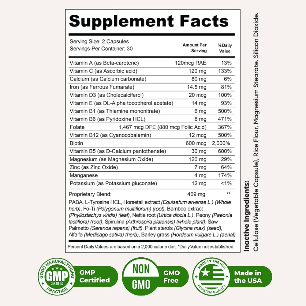 Nature's NutriWave Mycosyn Pro Vitamin C, Folate & Biotin - 60 Capsules - image 3