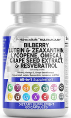 Clean Nutraceuticals Eye Vitamins with Lutein - 60 Capsules