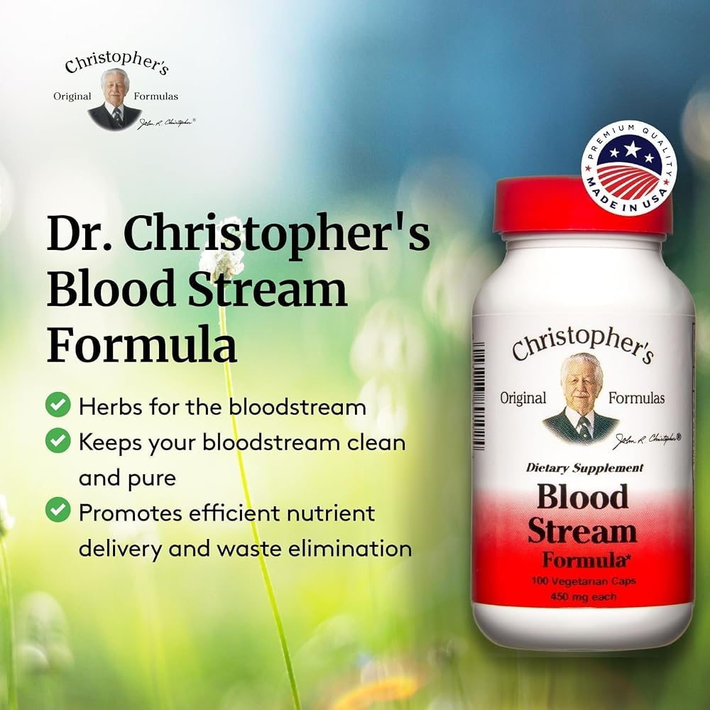 Christopher's Original Formulas Blood Stream Formula - 100 Capsules - image 5