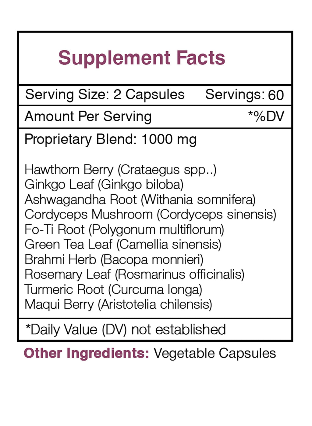 Secrets of the Tribe Youth Secret 60/120 Capsules