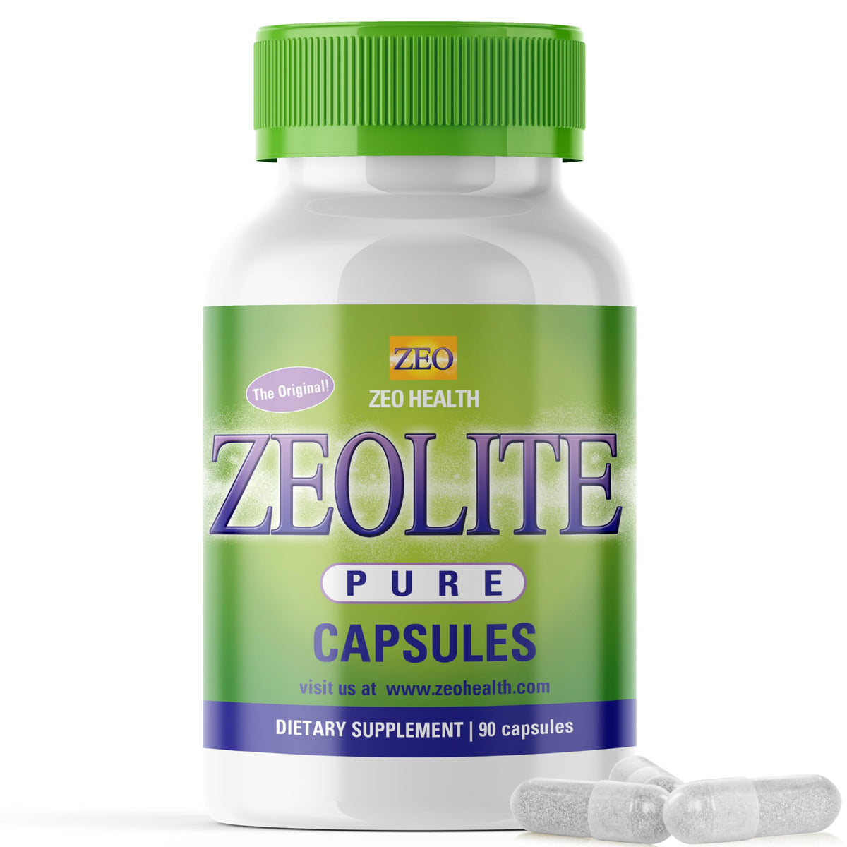 Zeo Health Zeolite Pure Capsules Extra Strength - 90 Capsules
