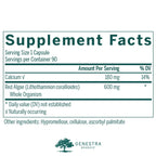 Genestra Brands Red-gen Red Algae Mineral Complex - 90 Vegetarian Capsules - image 2