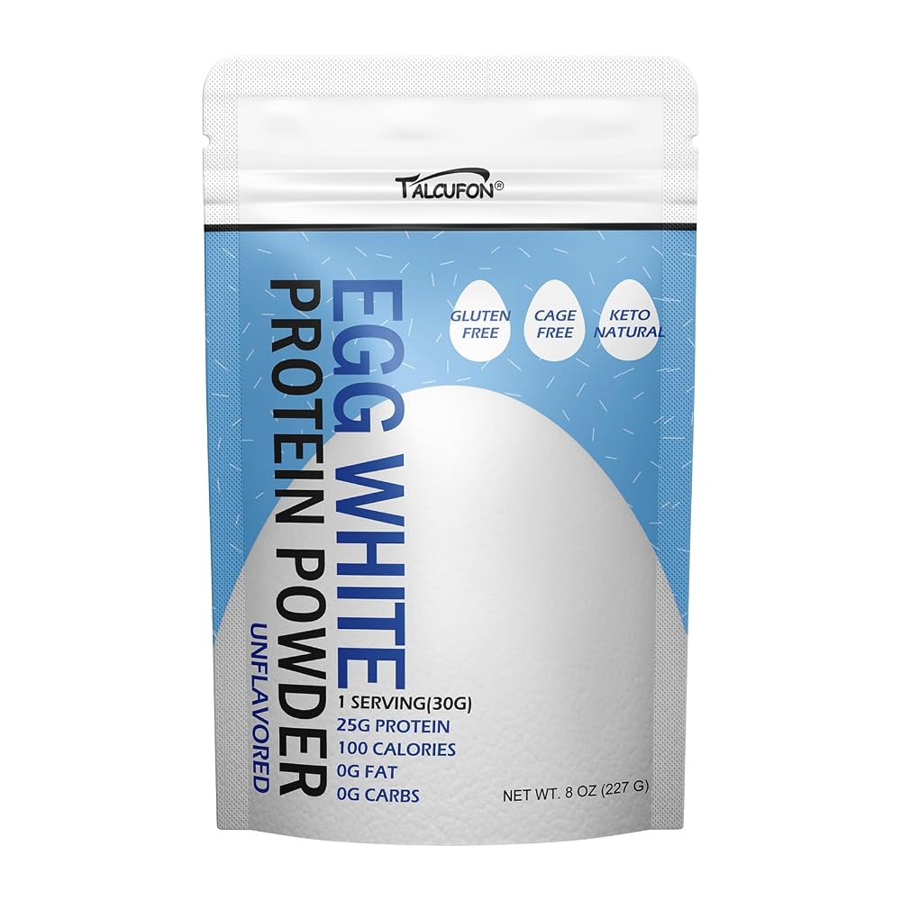 Talcufon Egg White Protein Powder Unflavored - 227g - image 2