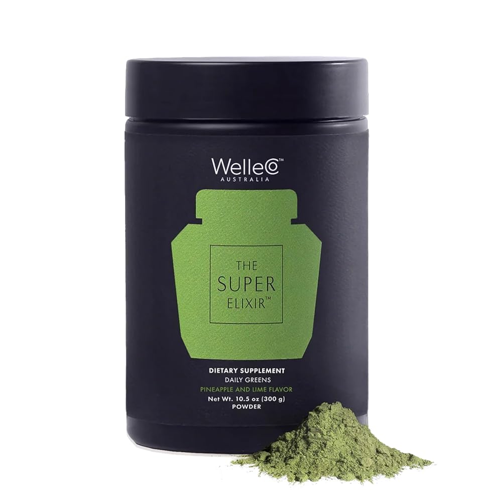 WelleCo The Super Elixir Daily Greens Powder