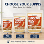 XPRS Nutra Ginseng Root Extract Powder - Ginseng Powder Supports