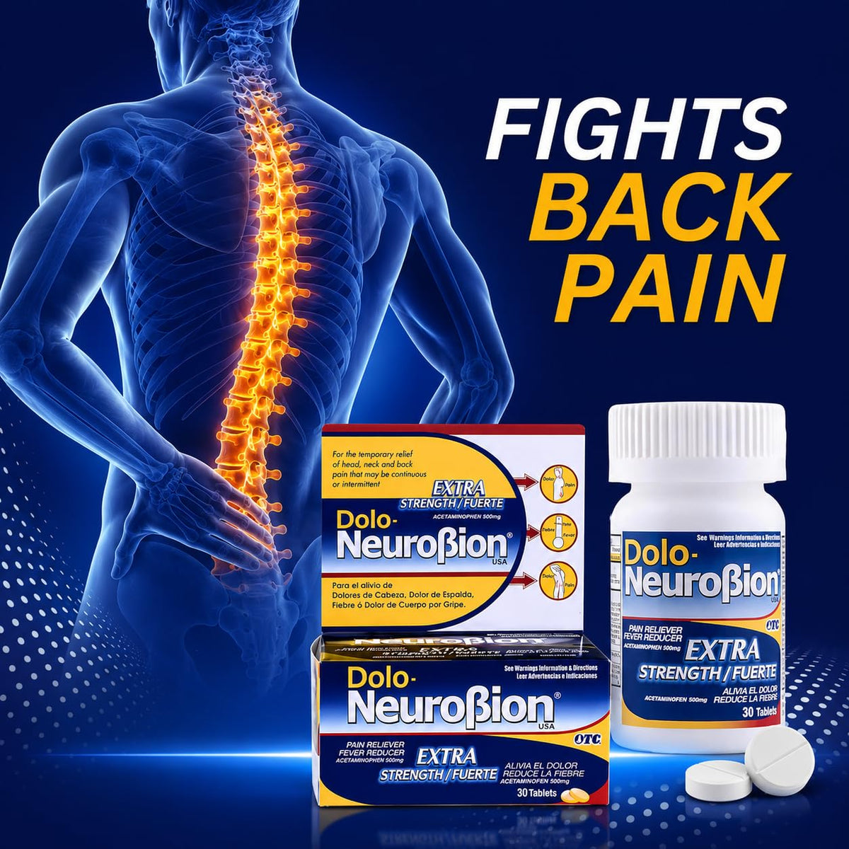 Neurobion Dolo B Complex Tablets - 30 Tablets - image 4