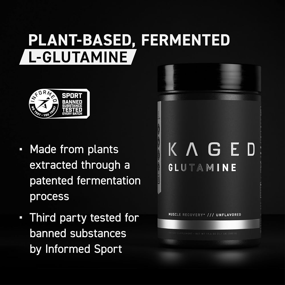 Kaged Muscle L-Glutamine Powder - 500g - image 2