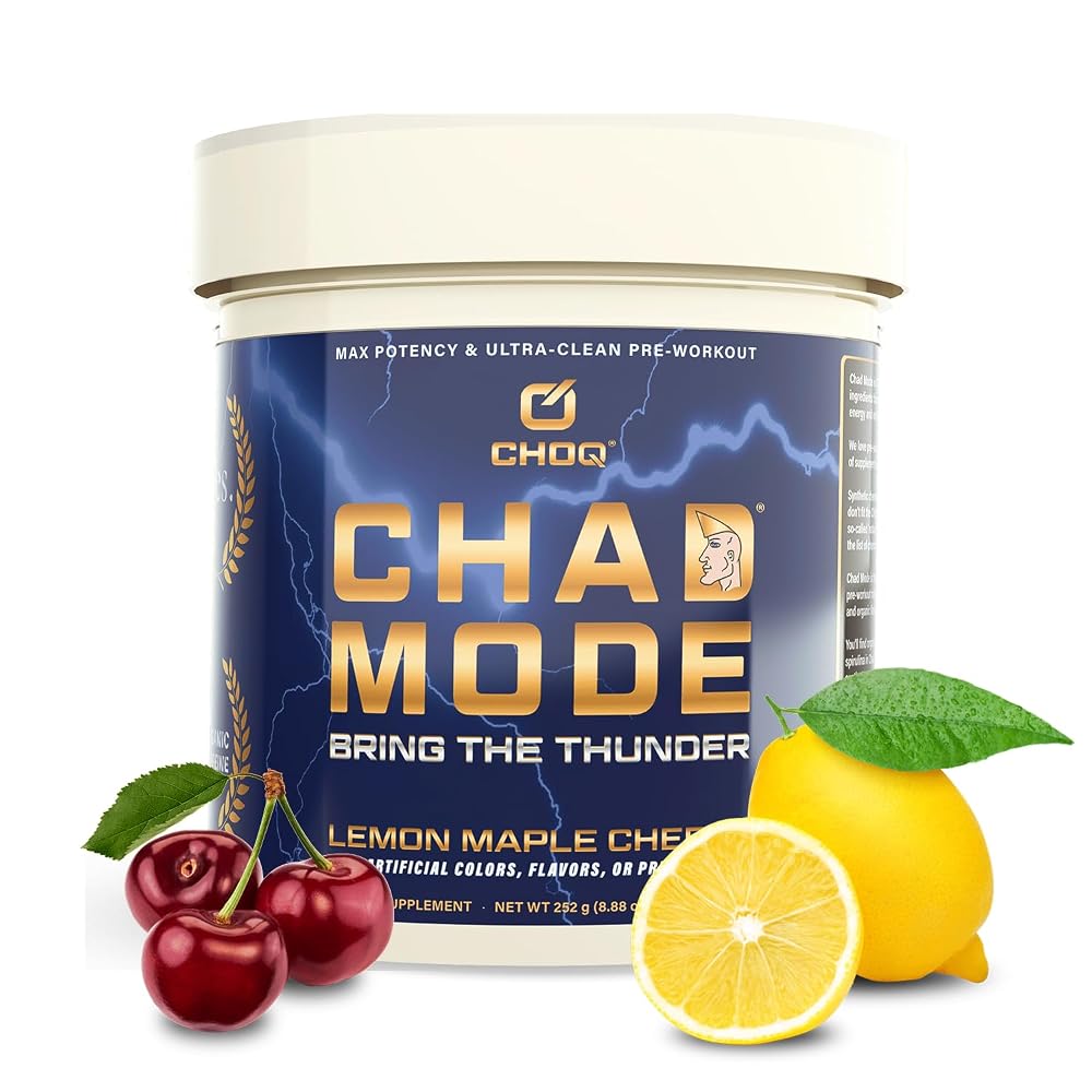 CHOQ Chad Mode Pre-Workout Powder - 8.8 oz