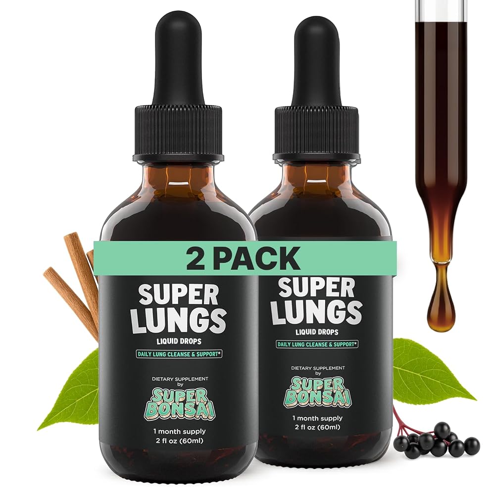 SuperBonsai Super Lungs Mullein Drops