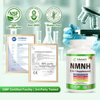 Ashenutri NMNH Supplement NAD+ Support - 120 Capsules - image 8