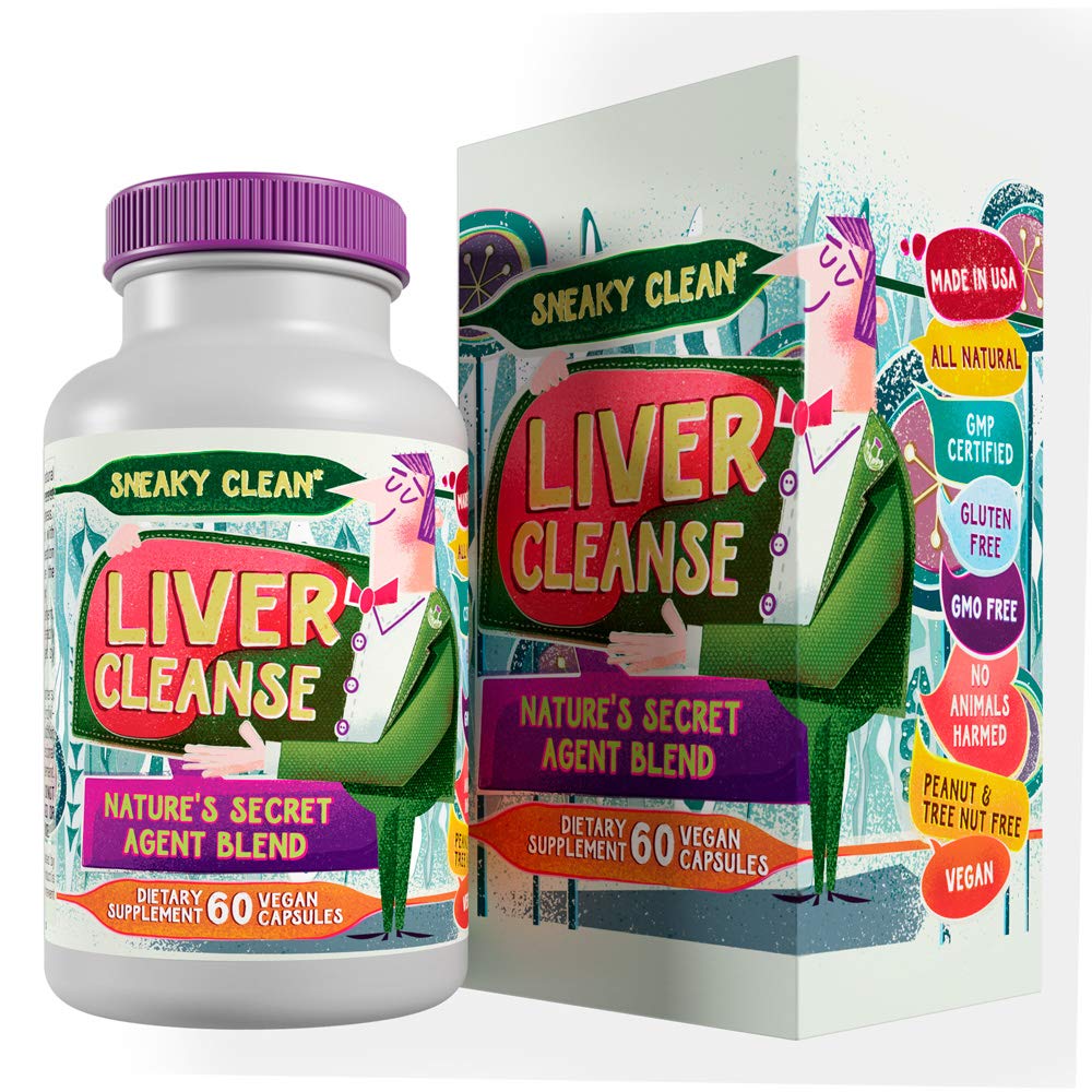 Hippie Farms Liver Cleanse Support Supplement with Milk Thistle